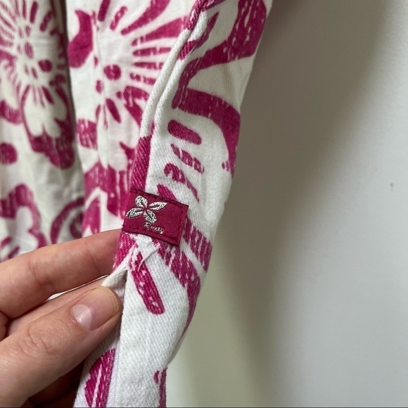 Vintage Rusty Floral Cropped Pants - Picture 3 of 10